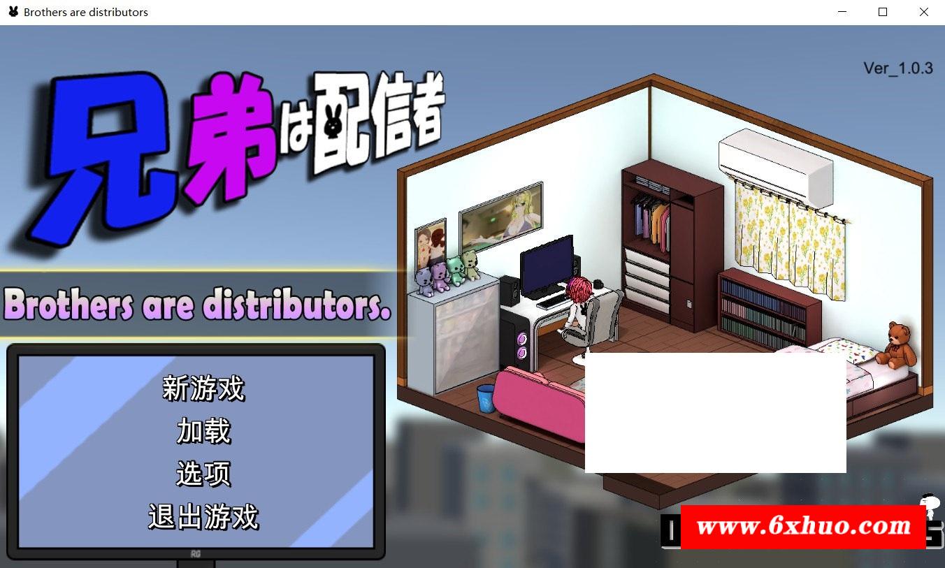 [日系] 【经营SLG/中文/全动态】NTR草粉兄弟二人直播配信 Ver1.03 DL官方中文版【新作/1.8G】-开心广场