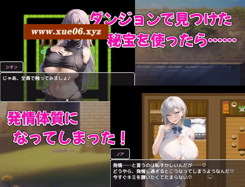 图片[2]-[PC-RPG游戏] 【RPG/机翻/新作】爆ru冒険者発情ハーレム～学園3大美女に種付け放題～ Ver1.02[A025437]【1.4G/度盘】